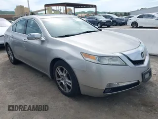 2009 Acura TL Tech with VIN 19UUA86529A012577, listed as a IAAI auction lot 41852402 with 152,416 mi miles. Bid and sale history available at carsss.com. Image 1.