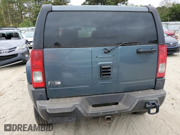 2007 Hummer H3 SUV with VIN 5GTDN13E678225611, listed as a Copart auction lot 72803624 with 198,410 mi miles and Clean Title. Bid and sale history available at carsss.com. Image 6.