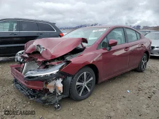 2019 Subaru Impreza Premium with VIN 4S3GKAD60K3617638, listed as a Copart auction lot 47661115 with 67,789 mi miles and Salvage Title. Bid and sale history available at carsss.com. Image 1.