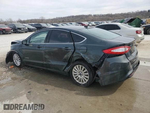 2015 Ford Fusion SE Hybrid with VIN 3FA6P0LU0FR243391, listed as a Copart auction lot 49544025 with Not Provided miles and Salvage Title. Bid and sale history available at DreamBid. Image 2.