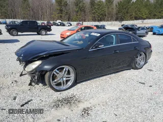 2006 Mercedes-Benz CLS-Class with VIN WDDDJ75X56A042671, listed as a Copart auction lot 47191765 with 201,187 mi miles and Salvage Title. Bid and sale history available at carsss.com. Image 1.