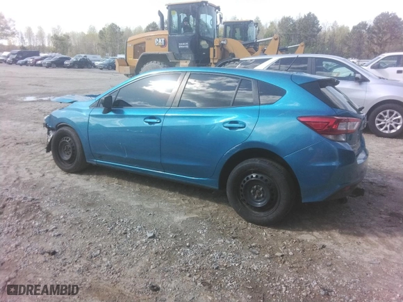 2019 Subaru Impreza with VIN 4S3GTAA61K3724411, listed as a Copart auction lot 52141095 with 46,138 mi miles and Clean Title. Bid and sale history available at carsss.com. Image 2.