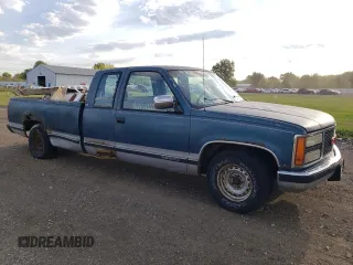 1991 GMC Sierra 1500 with VIN 2GTEC19H2M1540763, listed as a Copart auction lot 70480694 with 379,189 mi miles and Salvage Title. Bid and sale history available at DreamBid. Image 4.