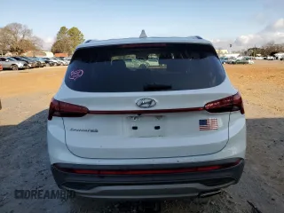 2023 Hyundai Santa Fe SE with VIN 5NMS14AJ7PH497403, listed as a Copart auction lot 43420715 with 120,884 mi miles and Salvage Title. Bid and sale history available at carsss.com. Image 6.