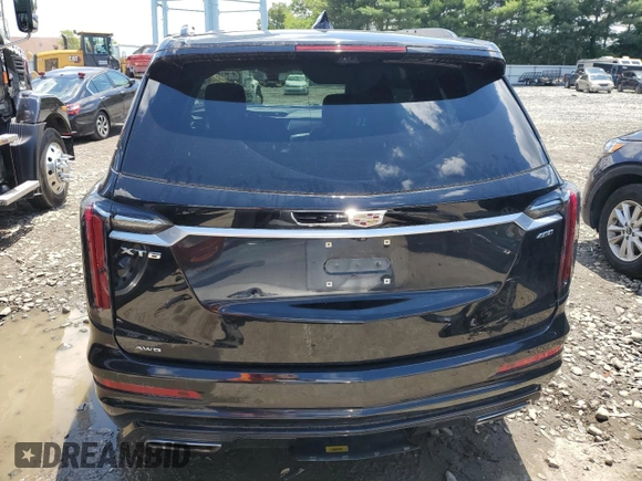 2020 Cadillac XT6 AWD Sport with VIN 1GYKPGRS2LZ121673, listed as a Copart auction lot 60315414 with 34,430 mi miles and Salvage title. Bid and sale history available at DreamBid. Image 6.