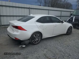 2020 Lexus IS with VIN JTHDA1D27L5107455, listed as a Copart auction lot 46362135 with 35,979 mi miles and Salvage Title. Bid and sale history available at carsss.com. Image 3.
