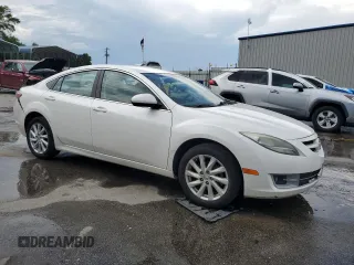 2012 Mazda 6 i Touring with VIN 1YVHZ8DH8C5M18878, listed as a Copart auction lot 58501315 with 219,858 mi miles and Salvage title. Bid and sale history available at DreamBid. Image 4.