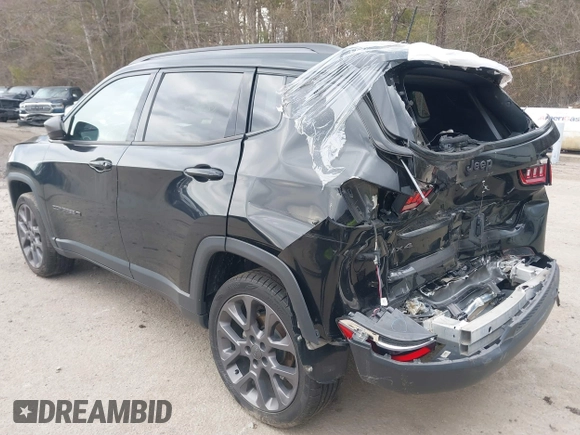 2021 Jeep Compass 80th Anniversary with VIN 3C4NJDEB1MT583160, listed as a IAAI auction lot 41855685 with 94,936 mi miles and . Bid and sale history available at DreamBid. Image 3.