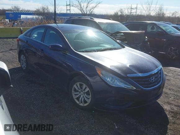 2012 Hyundai Sonata GLS with VIN 5NPEB4AC2CH435836, listed as a IAAI auction lot 41831072 with 89,060 mi miles and . Bid and sale history available at carsss.com. Image 1.