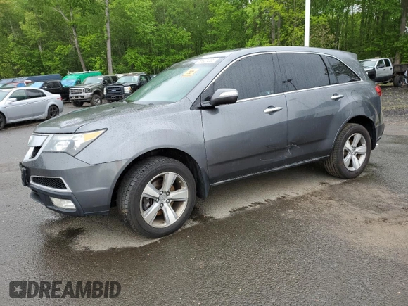 2012 Acura MDX z VIN 2HNYD2H24CH550515, wystawiony jako Copart lot #56921005 z przebiegiem 159 650 mil mil oraz Szkoda całkowita • Salvage title. Historia ofert i sprzedaży dostępna na DreamBid. Obrazek 1.