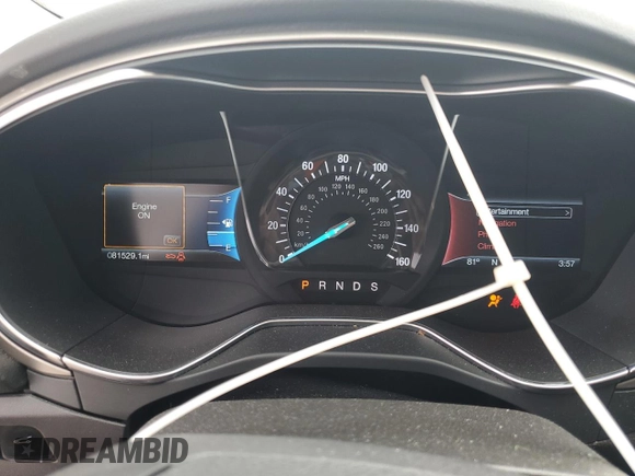 2016 Ford Fusion SE с VIN 3FA6P0HD3GR172536, выставлен на аукционе Copart как лот 54696395 с пробегом 81 529 миль миль и Списание • Salvage title. История ставок и продаж доступна на DreamBid. Изображение 9.