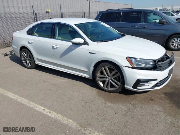 2017 Volkswagen Passat R-Line w/Comfort Pkg with VIN 1VWDT7A39HC014514, listed as a IAAI auction lot 41988227 with 87,038 mi miles. Bid and sale history available at carsss.com. Image 1.