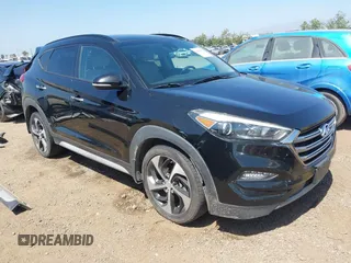 2017 Hyundai Tucson Sport with VIN KM8J33A20HU424274, listed as a IAAI auction lot 42486092 with 103,140 mi miles and . Bid and sale history available at DreamBid. Image 1.