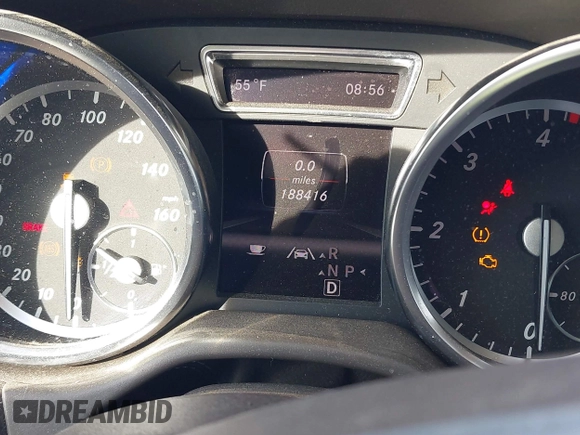 2013 Mercedes-Benz M 350 with VIN 4JGDA2EB0DA201610, listed as a IAAI auction lot 41763528 with 188,416 mi miles and . Bid and sale history available at DreamBid. Image 15.