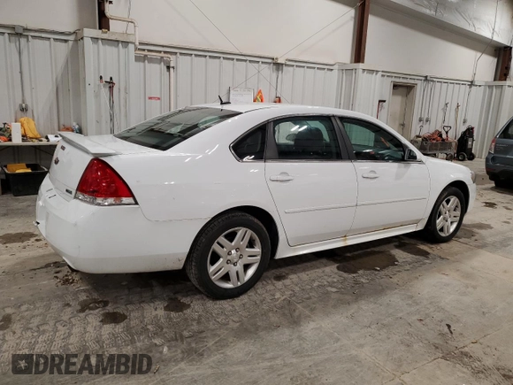 2012 Chevrolet Impala LT Retail with VIN 2G1WB5E39C1212420, listed as a Copart auction lot 55422405 with 197,252 mi miles and Non Repairable. Bid and sale history available at DreamBid. Image 3.
