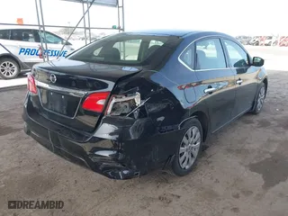 2019 Nissan Sentra S with VIN 3N1AB7AP6KY217342, listed as a IAAI auction lot 41712123 with 107,886 mi miles. Bid and sale history available at carsss.com. Image 4.