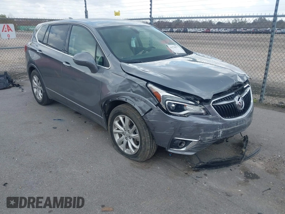 2020 Buick Envision Preferred with VIN LRBFXBSA4LD085332, listed as a IAAI auction lot 41570977 with 34,907 mi miles and . Bid and sale history available at carsss.com. Image 1.
