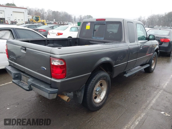 2004 Ford Ranger XL Fleet with VIN 1FTZR45E54TA18233, listed as a IAAI auction lot 41556018 with 1 mi miles. Bid and sale history available at carsss.com. Image 4.