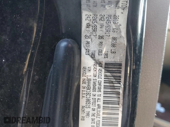 2006 Jeep Commander с VIN 1J8HH48K16C106515, выставлен на аукционе Copart как лот 82670514 с пробегом 232 689 миль миль и Списание • Salvage title. История ставок и продаж доступна на DreamBid. Изображение 14.
