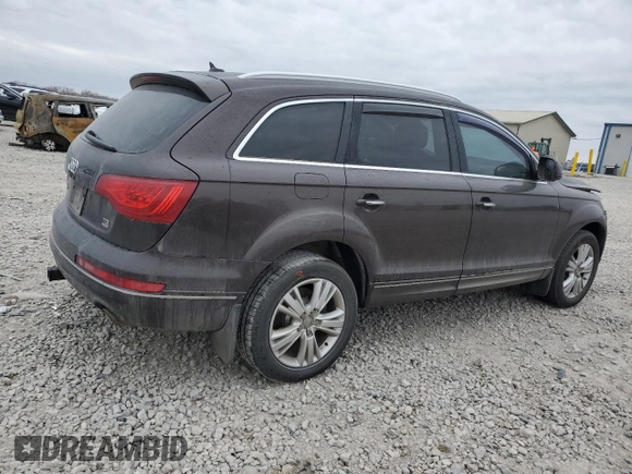 2011 Audi Q7 3.0L TDI Premium Plus with VIN WA1LMAFE0BD003626, listed as a Copart auction lot 82986124 with 142,483 mi miles and Salvage Title. Bid and sale history available at carsss.com. Image 3.