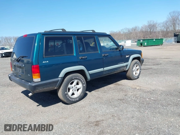 1998 Jeep Cherokee Sport z VIN 1J4FJ68S2WL136129, wystawiony jako IAAI lot #41810918 z przebiegiem 269 989 mil mil oraz . Historia ofert i sprzedaży dostępna na DreamBid. Obrazek 4.