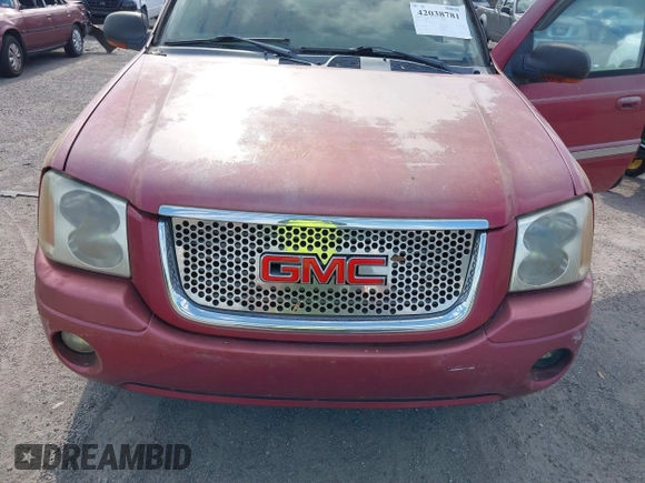 2004 GMC Envoy SLT with VIN 1GKDS13SX42334503, listed as a IAAI auction lot 42038781 with 242,680 mi miles. Bid and sale history available at carsss.com. Image 6.