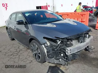 2018 Nissan Maxima Platinum z VIN 1N4AA6AP0JC373769, wystawiony jako IAAI lot #41867251 z przebiegiem 53 898 mil mil oraz . Historia ofert i sprzedaży dostępna na DreamBid. Obrazek 1.