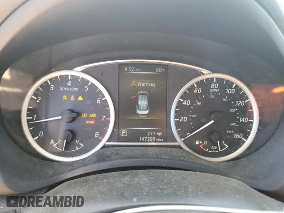 2017 Nissan Sentra SV with VIN 3N1AB7AP1HL722100, listed as a Copart auction lot 53666915 with 147,299 mi miles and Salvage Title. Bid and sale history available at carsss.com. Image 9.