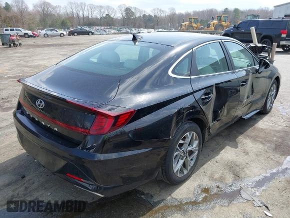 2023 Hyundai Sonata SEL with VIN KMHL64JA3PA294102, listed as a IAAI auction lot 41844821 with 17,031 mi miles and . Bid and sale history available at DreamBid. Image 4.