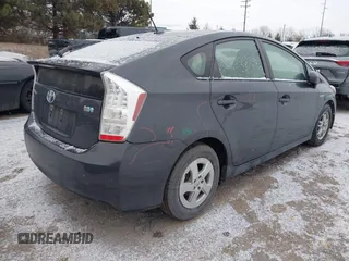 2010 Toyota Prius II with VIN JTDKN3DU6A0188386, listed as a IAAI auction lot 41412700 with 245,995 mi miles. Bid and sale history available at carsss.com. Image 4.