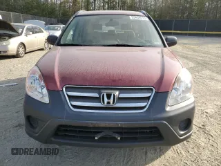 2005 Honda CR-V LX with VIN JHLRD78585C062968, listed as a Copart auction lot 53439515 with 141,885 mi miles and Salvage Title. Bid and sale history available at carsss.com. Image 5.