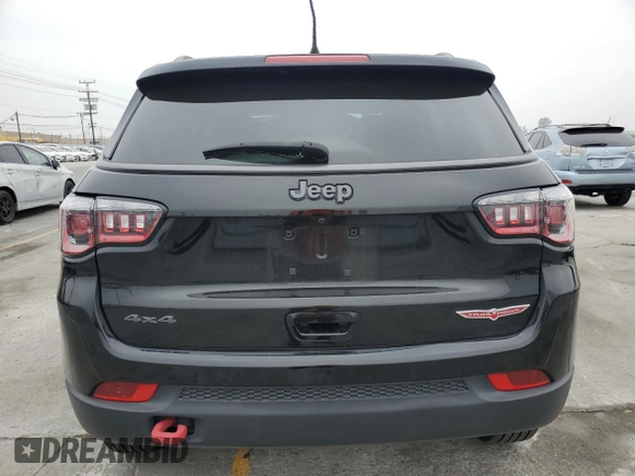 2019 Jeep Compass Trailhawk с VIN 3C4NJDDB0KT595525, выставлен на аукционе Copart как лот 60286335 с пробегом 57 900 миль миль и Списание • Salvage title. История ставок и продаж доступна на DreamBid. Изображение 6.