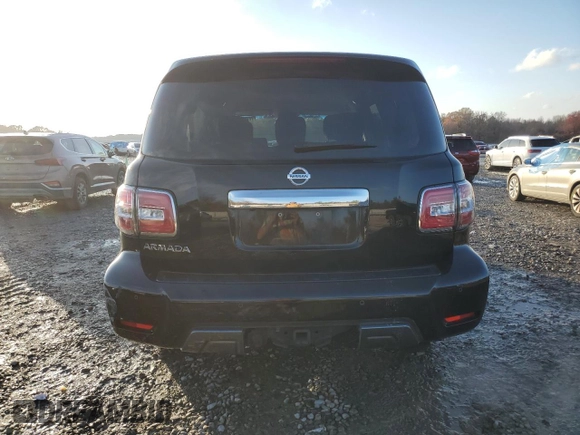 2020 Nissan Armada SL with VIN JN8AY2ND2LX015068, listed as a Copart auction lot 78689033 with 77,290 mi miles. Bid and sale history available at carsss.com. Image 6.