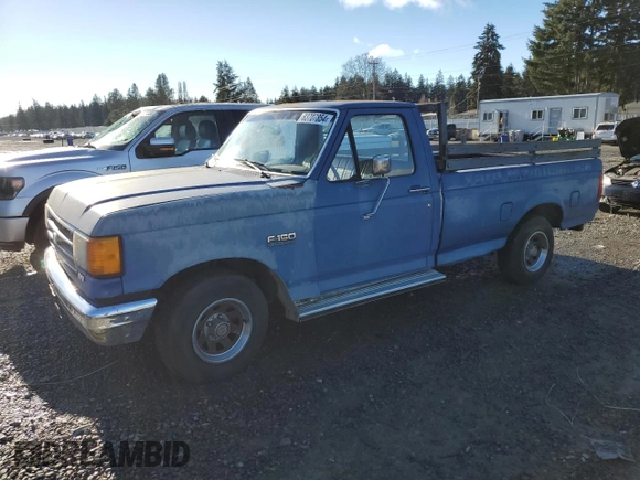 1991 Ford F-150 with VIN 1FTDF15Y4MLA81898, listed as a Copart auction lot 83707854 with 91,432 mi miles and Salvage Title. Bid and sale history available at carsss.com. Image 1.
