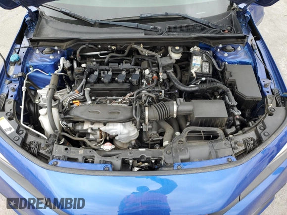 2022 Honda Civic Si with VIN 2HGFE1E51NH471195, listed as a Copart auction lot 53160375 with 26,032 mi miles and Salvage Title. Bid and sale history available at DreamBid. Image 11.