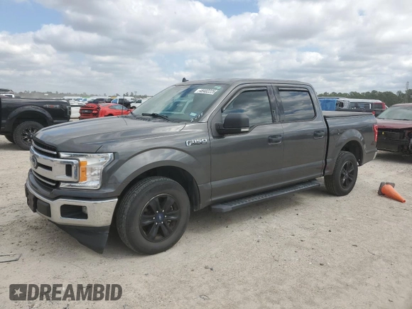 2019 Ford F-150 XL with VIN 1FTEW1C53KKD48805, listed as a Copart auction lot 48402225 with 88,343 mi miles and Salvage Title. Bid and sale history available at carsss.com. Image 1.