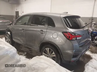 2022 Mitsubishi Outlander Sport ES with VIN JA4ARUAU7NU009162, listed as a IAAI auction lot 41224094 with 59,301 mi miles. Bid and sale history available at carsss.com. Image 3.