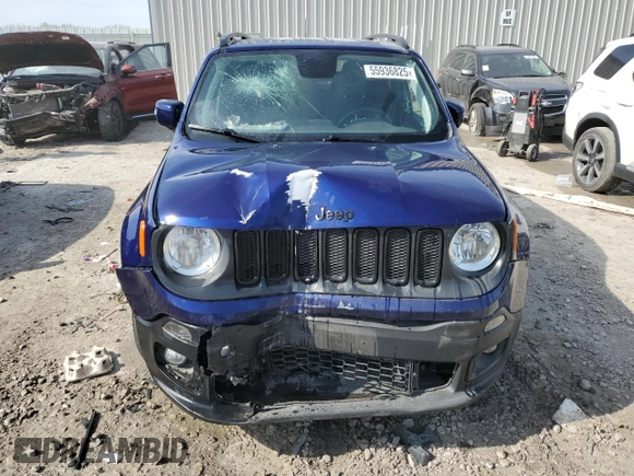2018 Jeep Renegade Latitude with VIN ZACCJABB8JPH96958, listed as a Copart auction lot 55936825 with 72,678 mi miles and Non repairable. Bid and sale history available at DreamBid. Image 5.