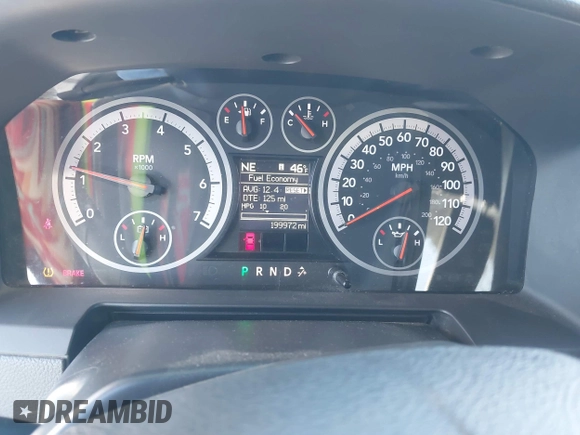 2012 Ram 1500 Sport with VIN 1C6RD7MT1CS288653, listed as a IAAI auction lot 41363344 with 199,972 mi miles. Bid and sale history available at carsss.com. Image 7.