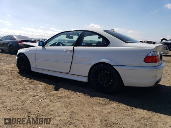 2005 BMW 3 Series 330Ci with VIN WBABD53475PL17407, listed as a Copart auction lot 76088604 with 157,055 mi miles and Salvage Title. Bid and sale history available at carsss.com. Image 2.