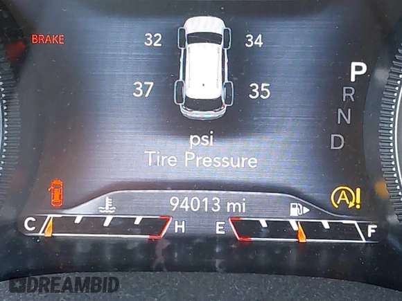 2019 Jeep Cherokee Limited with VIN 1C4PJMDX0KD319579, listed as a IAAI auction lot 42116163 with 94,013 mi miles. Bid and sale history available at carsss.com. Image 15.