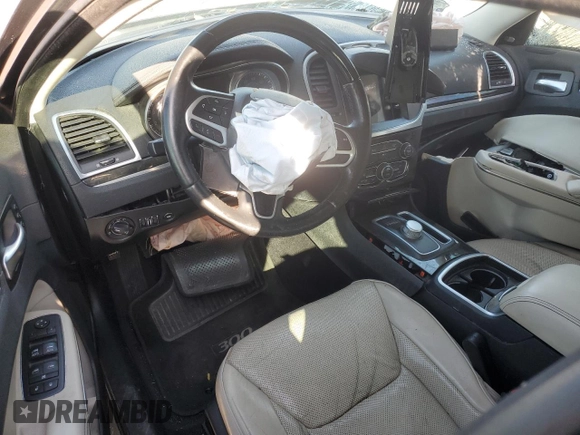 2017 Chrysler 300 with VIN 2C3CCAKG0HH565655, listed as a Copart auction lot 83156774 with 0 mi miles and Salvage Title. Bid and sale history available at carsss.com. Image 8.