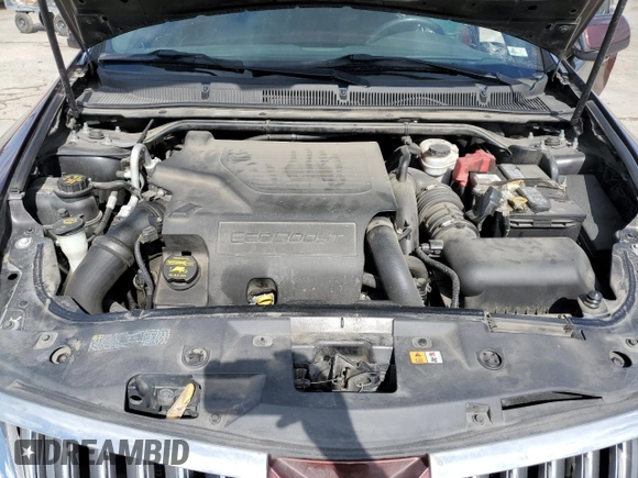 2012 Lincoln MKS EcoBoost with VIN 1LNHL9FT0CG800031, listed as a Copart auction lot 50520885 with 101,080 mi miles and Salvage title. Bid and sale history available at DreamBid. Image 12.