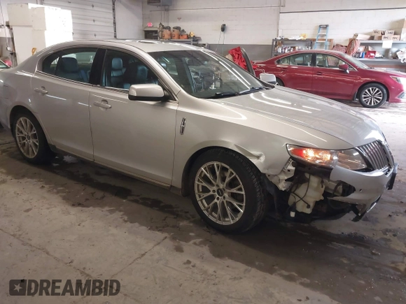 2010 Lincoln MKS with VIN 1LNHL9ER7AG602324, listed as a IAAI auction lot 41757345 with 119,979 mi miles. Bid and sale history available at carsss.com. Image 1.