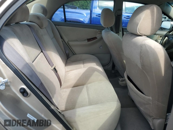 2005 Toyota Corolla CE with VIN 1NXBR32EX5Z364804, listed as a Copart auction lot 64196865 with 238,963 mi miles and Salvage title. Bid and sale history available at DreamBid. Image 10.