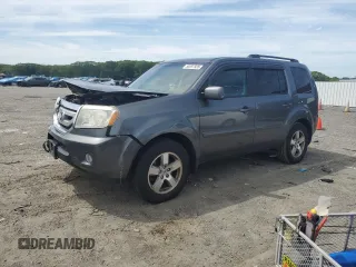 2011 Honda Pilot EX-L with VIN 5FNYF4H73BB077234, listed as a Copart auction lot 58697935 with 178,280 mi miles and Clean title. Bid and sale history available at DreamBid. Image 1.