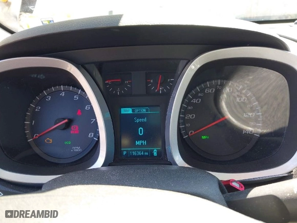 2015 Chevrolet Equinox LT with VIN 1GNFLFEK1FZ143386, listed as a IAAI auction lot 41989137 with 116,364 mi miles. Bid and sale history available at carsss.com. Image 7.