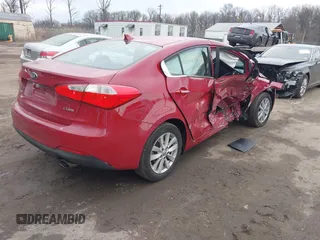 2014 Kia Forte EX with VIN KNAFX4A80E5052317, listed as a IAAI auction lot 41666942 with 65,263 mi miles. Bid and sale history available at carsss.com. Image 4.