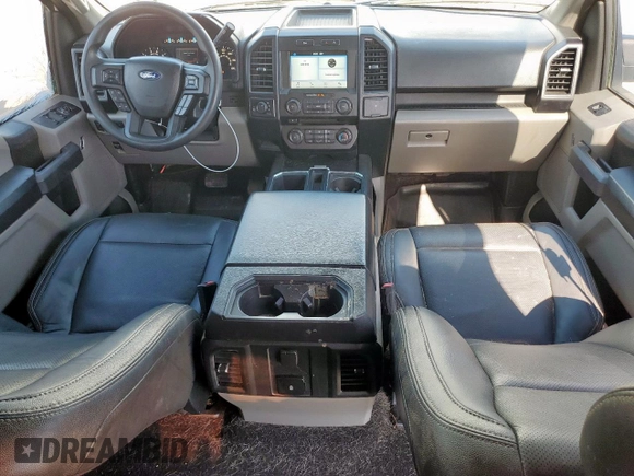 2018 Ford F-150 XL with VIN 1FTEW1E59JKF20623, listed as a Copart auction lot 58075035 with 66,949 mi miles and Salvage title. Bid and sale history available at DreamBid. Image 8.