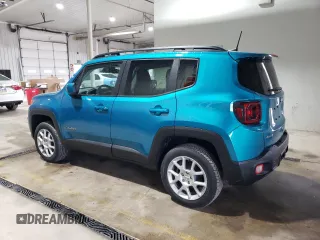 2021 Jeep Renegade Latitude with VIN ZACNJDB1XMPN33454, listed as a Copart auction lot 52956695 with 9,539 mi miles and Salvage Title. Bid and sale history available at carsss.com. Image 2.